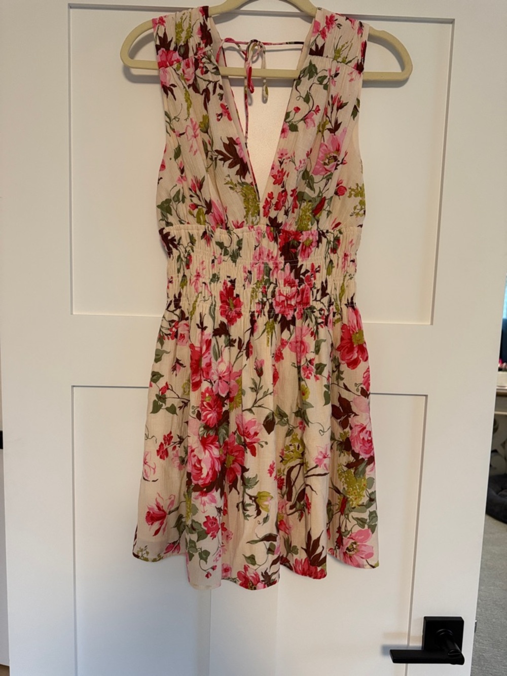 Abercrombie short floral dress size medium